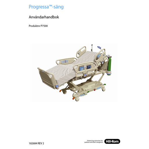 User Manual, Progressa User Manual, Swedish