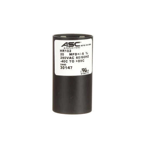 Cap, 20Uf, 6%, 250V AC, Motor