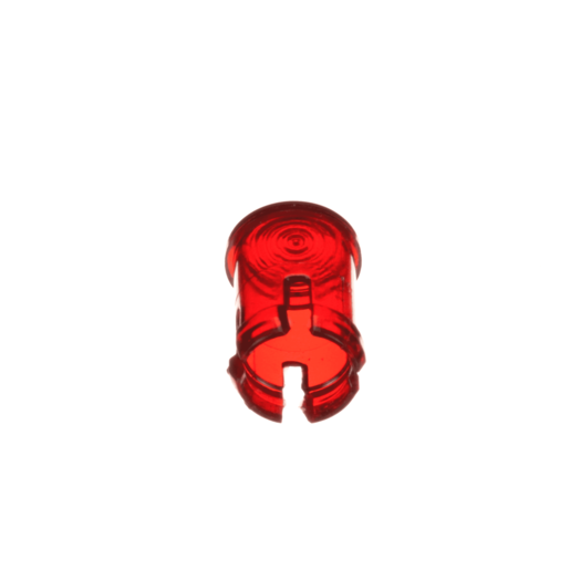 LED Lens, Red, Panel Mnt, T1-3/4