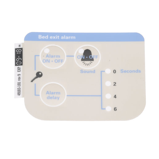 Label, TotalCare, Bed Exit, English