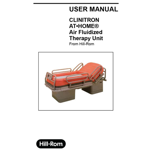 User Manual, Clinitron At-Home