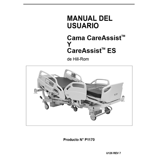 User Manual, Careassist Beds, Spanish