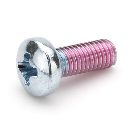 Screw, Phillips, Pan Head, M3X8, ZP Coated