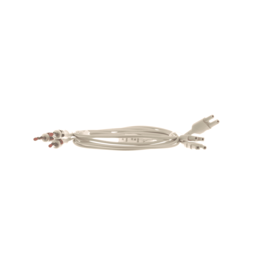 Replacement Lead set, WAM/AM12, C4-C6, IEC, Banana Gray